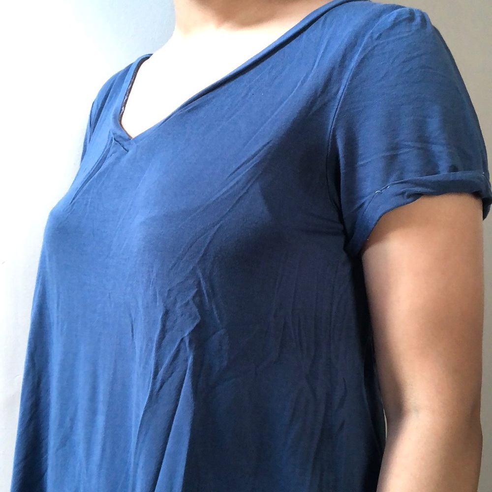 Blue tee - Picture 3 of 3